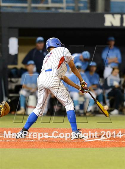 Thumbnail 3 in Centennial vs Reno (NIAA Division 1 State Baseball Tournament Round 1) photogallery.