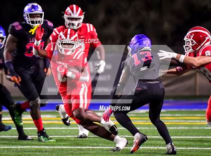 Thumbnail 3 in Mater Dei vs. Los Alamitos (CIF SS Playoff DIV 1 Semi Final) photogallery.