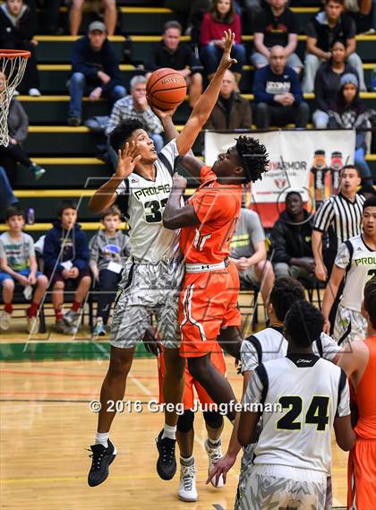 Thumbnail 2 in Balboa City vs. Prolific Prep Academy (The Crush in the Valley) photogallery.
