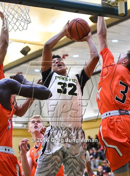 Thumbnail 1 in Balboa City vs. Prolific Prep Academy (The Crush in the Valley) photogallery.