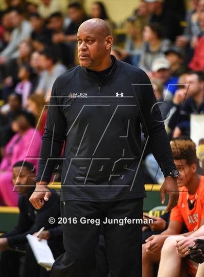 Thumbnail 1 in Balboa City vs. Prolific Prep Academy (The Crush in the Valley) photogallery.
