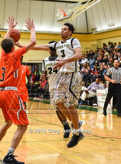 Thumbnail 3 in Balboa City vs. Prolific Prep Academy (The Crush in the Valley) photogallery.