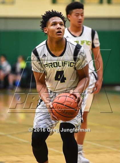 Thumbnail 3 in Balboa City vs. Prolific Prep Academy (The Crush in the Valley) photogallery.