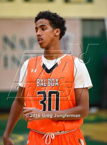 Thumbnail 3 in Balboa City vs. Prolific Prep Academy (The Crush in the Valley) photogallery.