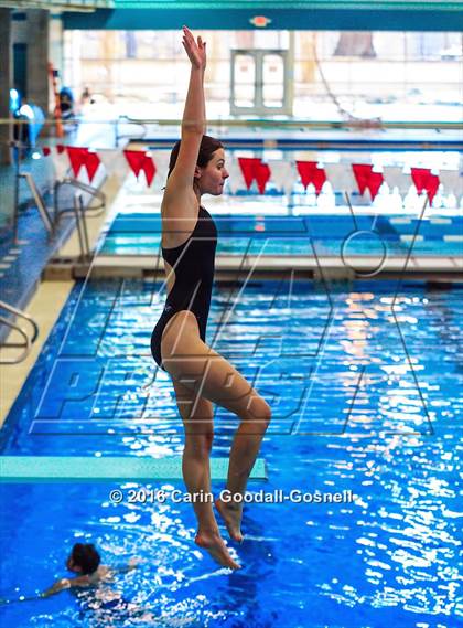 Thumbnail 2 in NCHSAA 3A State Diving Championships photogallery.