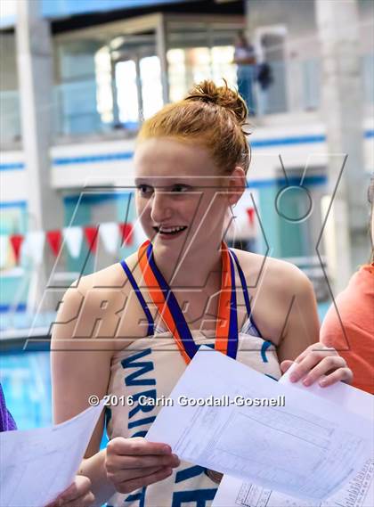 Thumbnail 2 in NCHSAA 3A State Diving Championships photogallery.