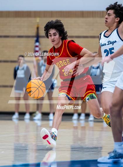 Thumbnail 1 in Judge Memorial Catholic vs Juan Diego Catholic (Juan Diego's Eagle Holiday Shootout) photogallery.