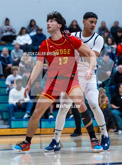 Thumbnail 2 in Judge Memorial Catholic vs Juan Diego Catholic (Juan Diego's Eagle Holiday Shootout) photogallery.