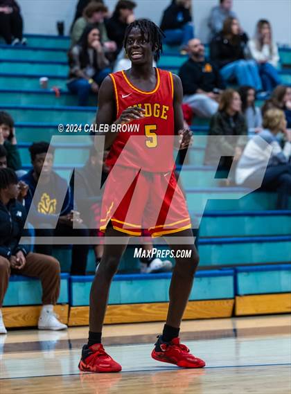 Thumbnail 2 in Judge Memorial Catholic vs Juan Diego Catholic (Juan Diego's Eagle Holiday Shootout) photogallery.