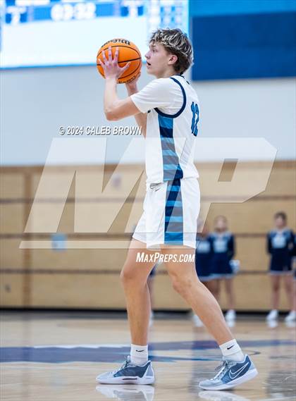 Thumbnail 2 in Judge Memorial Catholic vs Juan Diego Catholic (Juan Diego's Eagle Holiday Shootout) photogallery.