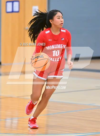 Thumbnail 3 in Monument Valley vs. Westview (Lady Wolves Court Classic) photogallery.