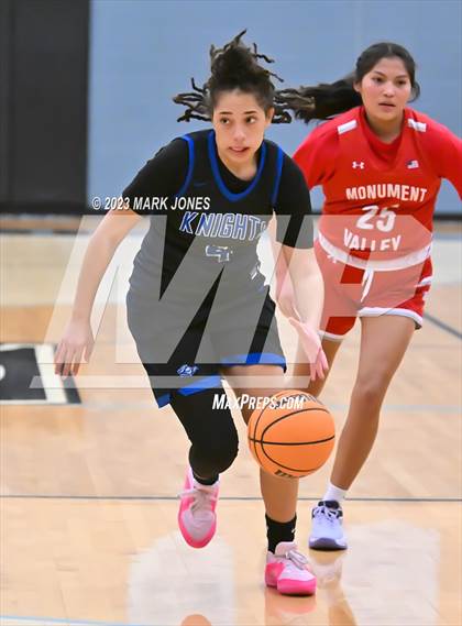 Thumbnail 1 in Monument Valley vs. Westview (Lady Wolves Court Classic) photogallery.