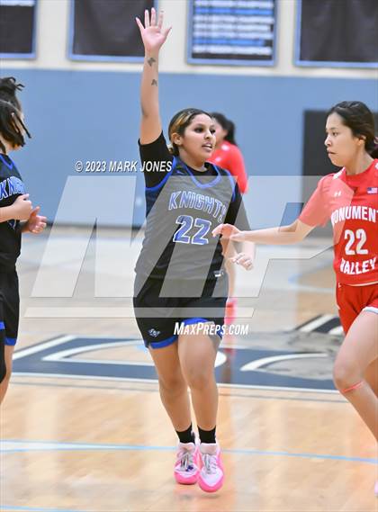 Thumbnail 3 in Monument Valley vs. Westview (Lady Wolves Court Classic) photogallery.