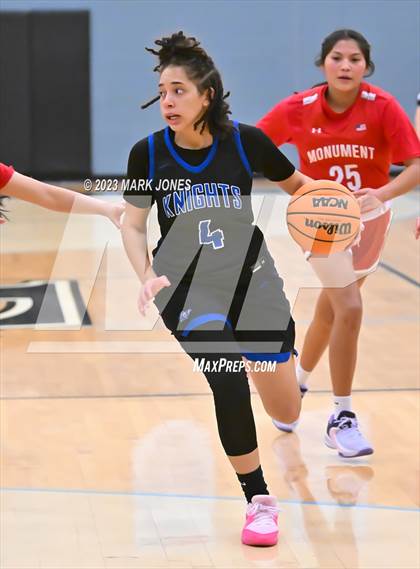 Thumbnail 2 in Monument Valley vs. Westview (Lady Wolves Court Classic) photogallery.