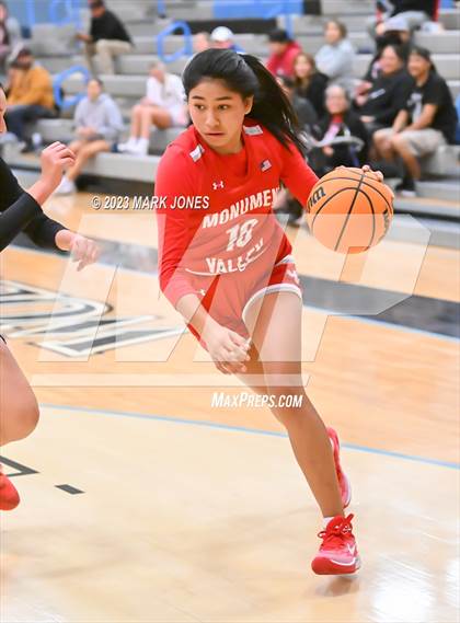 Thumbnail 1 in Monument Valley vs. Westview (Lady Wolves Court Classic) photogallery.
