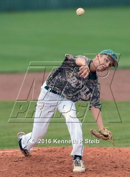 Thumbnail 2 in Plaquemine vs. Opelousas Catholic (ACHS Tournament) photogallery.
