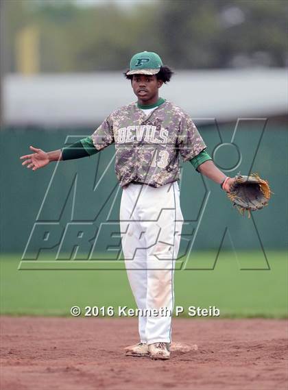 Thumbnail 1 in Plaquemine vs. Opelousas Catholic (ACHS Tournament) photogallery.