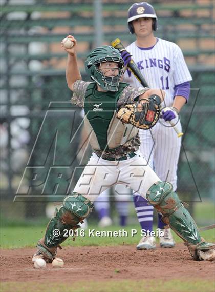 Thumbnail 2 in Plaquemine vs. Opelousas Catholic (ACHS Tournament) photogallery.