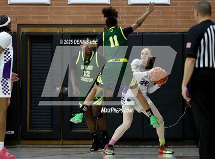 Thumbnail 2 in Millennium @ Ontario Christian (Sabrina Ionescu Showcase) photogallery.