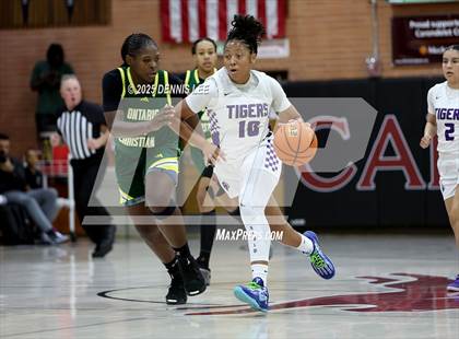Thumbnail 3 in Millennium @ Ontario Christian (Sabrina Ionescu Showcase) photogallery.