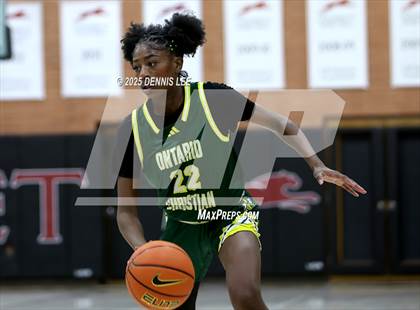 Thumbnail 2 in Millennium @ Ontario Christian (Sabrina Ionescu Showcase) photogallery.
