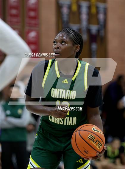 Thumbnail 2 in Millennium @ Ontario Christian (Sabrina Ionescu Showcase) photogallery.