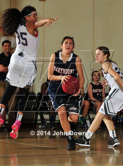 Thumbnail 2 in Marymount vs. Archer School for Girls (MaxPreps Holiday Classic) photogallery.