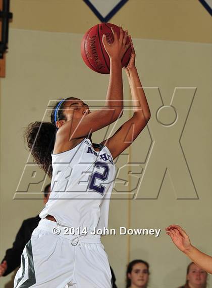 Thumbnail 3 in Marymount vs. Archer School for Girls (MaxPreps Holiday Classic) photogallery.