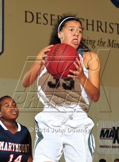 Thumbnail 2 in Marymount vs. Archer School for Girls (MaxPreps Holiday Classic) photogallery.
