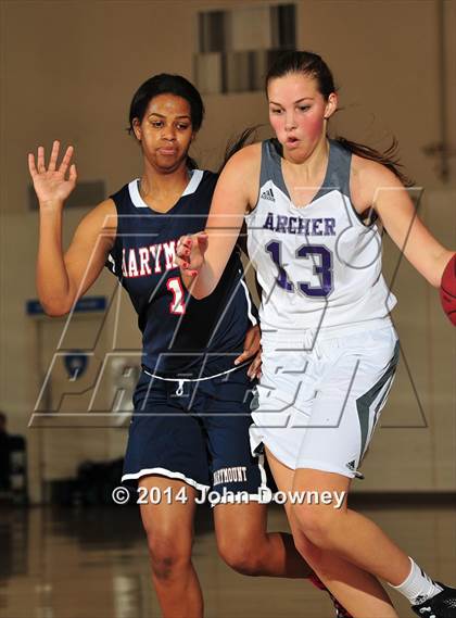Thumbnail 2 in Marymount vs. Archer School for Girls (MaxPreps Holiday Classic) photogallery.