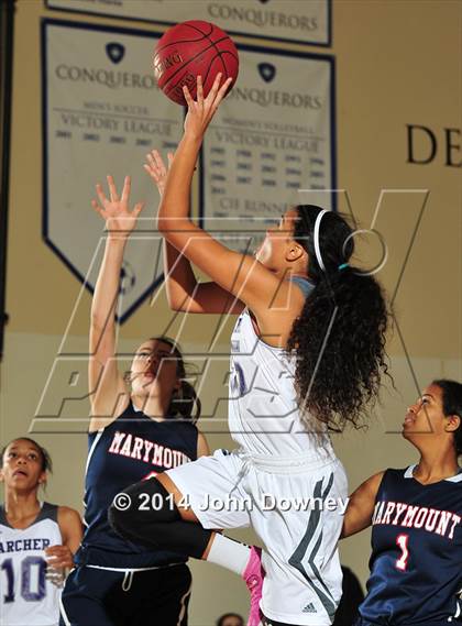 Thumbnail 3 in Marymount vs. Archer School for Girls (MaxPreps Holiday Classic) photogallery.