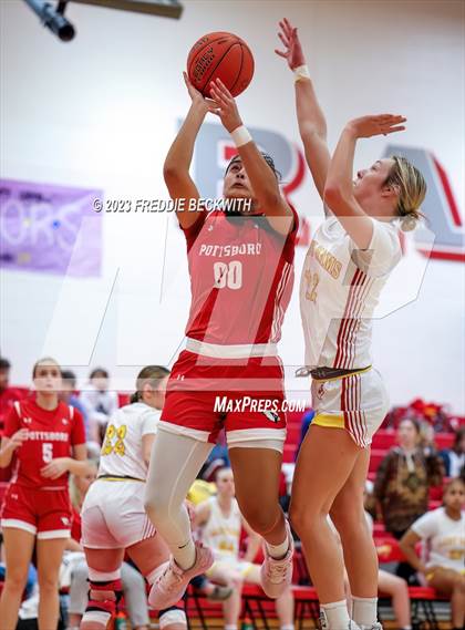 Thumbnail 3 in Pottsboro vs. S & S Consolidated ("For the Love of the Game" Tournament) photogallery.