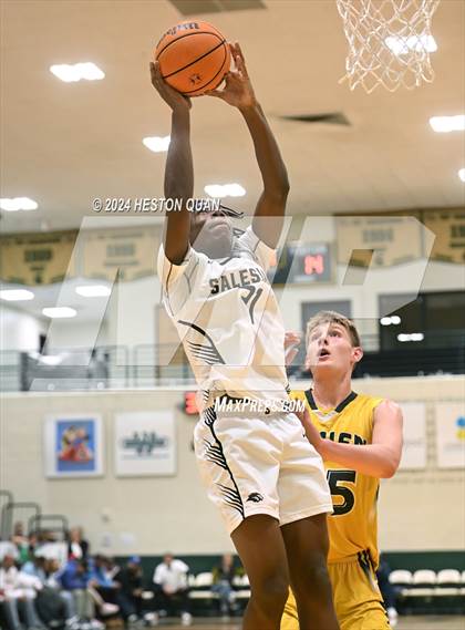 Thumbnail 3 in Salesian College Preparatory vs. Damien (Damien Classic) photogallery.