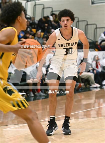 Thumbnail 3 in Salesian College Preparatory vs. Damien (Damien Classic) photogallery.