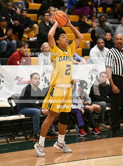 Thumbnail 2 in Salesian College Preparatory vs. Damien (Damien Classic) photogallery.