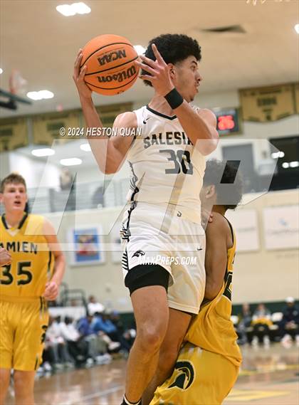 Thumbnail 3 in Salesian College Preparatory vs. Damien (Damien Classic) photogallery.