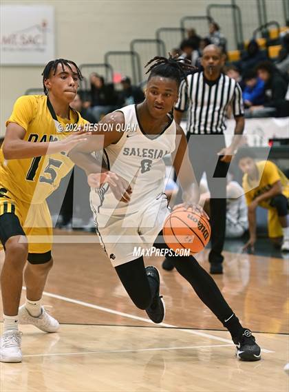 Thumbnail 3 in Salesian College Preparatory vs. Damien (Damien Classic) photogallery.