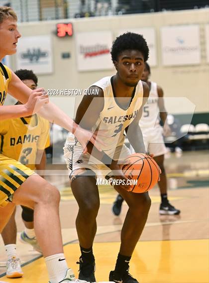 Thumbnail 2 in Salesian College Preparatory vs. Damien (Damien Classic) photogallery.