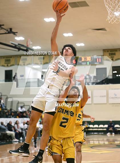 Thumbnail 2 in Salesian College Preparatory vs. Damien (Damien Classic) photogallery.