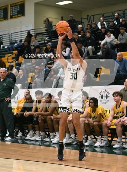 Thumbnail 2 in Salesian College Preparatory vs. Damien (Damien Classic) photogallery.