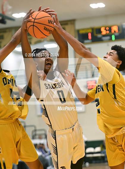 Thumbnail 2 in Salesian College Preparatory vs. Damien (Damien Classic) photogallery.