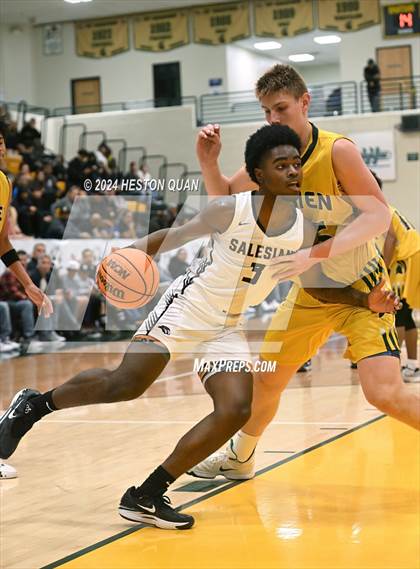 Thumbnail 3 in Salesian College Preparatory vs. Damien (Damien Classic) photogallery.