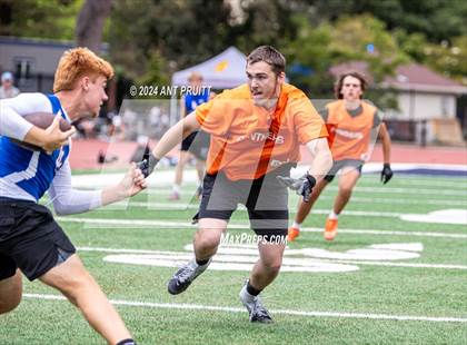 Thumbnail 2 in Santa Rosa vs Lower Lake (Santa Rosa Junior College Bear Cubs 7 on 7 Tournament) photogallery.