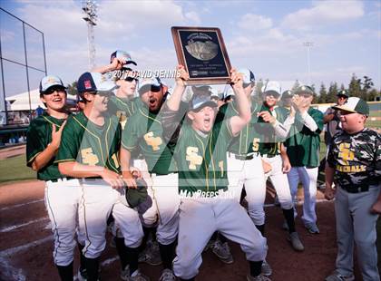 Thumbnail 2 in Central Valley Christian vs. Sierra Pacific (CIF CS D5 Final) photogallery.