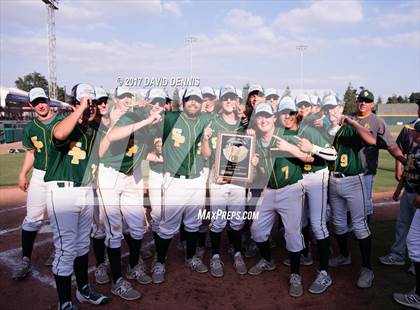 Thumbnail 2 in Central Valley Christian vs. Sierra Pacific (CIF CS D5 Final) photogallery.