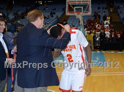 Thumbnail 1 in Winston-Salem Prep vs. Plymouth (NCHSAA 1A Final) photogallery.