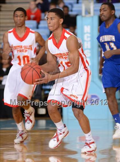 Thumbnail 2 in Winston-Salem Prep vs. Plymouth (NCHSAA 1A Final) photogallery.