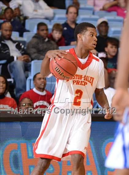 Thumbnail 2 in Winston-Salem Prep vs. Plymouth (NCHSAA 1A Final) photogallery.