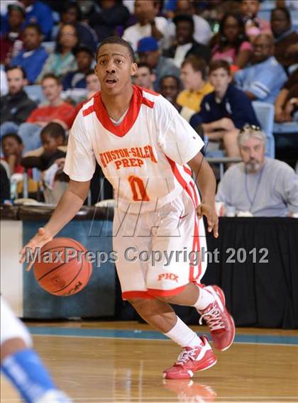 Thumbnail 3 in Winston-Salem Prep vs. Plymouth (NCHSAA 1A Final) photogallery.