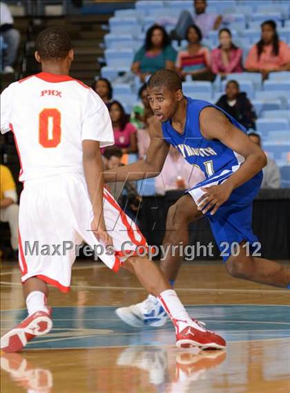 Thumbnail 3 in Winston-Salem Prep vs. Plymouth (NCHSAA 1A Final) photogallery.